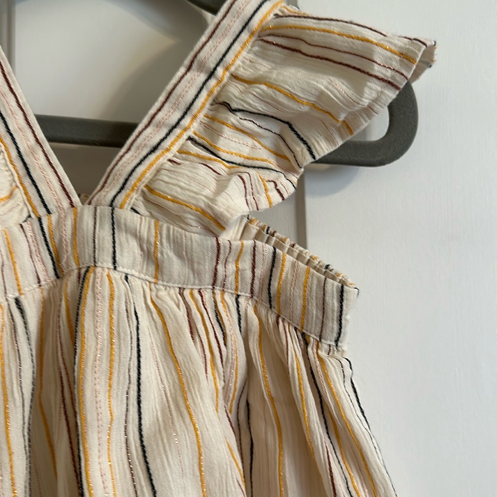 GAP Kids Casual Dress - Cream with Stripes - Picture 4 of 6